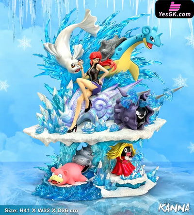 Pokémon Lorelei GK Statue - EGG Studio [Pre-Order] Deposit / Bare Legs Version Pokémon