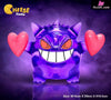 Pokemon Love Gengar Resin Statue - Cheese Studio [Pre-Order] Deposit / Transparent Color Pokémon