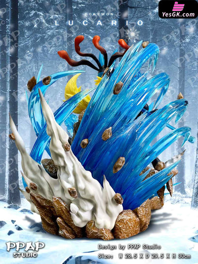 Pokémon Lucario Evolution Group Statue - PPAP Studio [In-Stock] Full Payment Pokémon