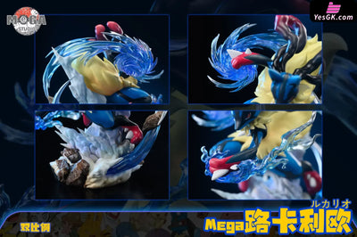 Pokémon Lucario 1/20 GK Statue - Mega Studio [In-Stock] Pokémon