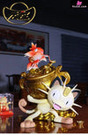 Pokémon Lucky Cat and Koi GK Statue - Yuan Bao Studio [Pre-Order] - Pokemon