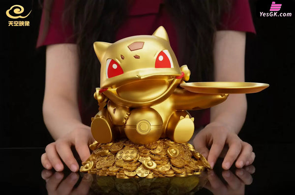 Pokémon Lucky Storage Bulbasaur 1/3 GK Statue - Tian Kong Ying Xiang Studio [In-Stock] - Full Payment / A:Smiling