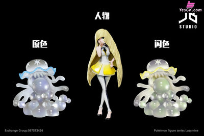Pokémon Lusamine & Nihilego GK Statue - JB Studio [Pre-Order] Pokémon