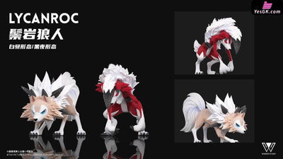 Pokémon Lycanroc GK Statue - Wonder Studio [Pre-Order] Deposit / Primary color / Daytime Pokémon