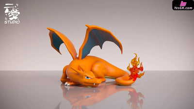 Pokemon Lying Down Charizard Statue - Yun Meng Studio [Pre-Order] Deposit / A(Primary Color) 1/20