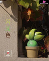 Pokémon Lying Flat Series Oddish Resin Statue - Hu Luo Bo Studio [In Stock]