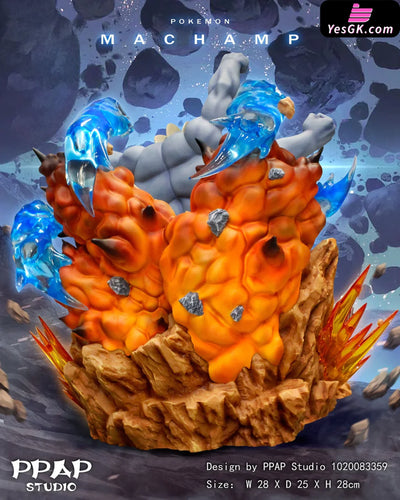 Pokémon Machamp Evolution Group GK Statue - PPAP Studio [In-Stock] Full Payment Pokémon