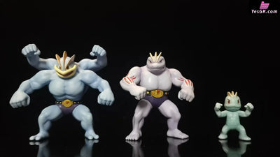 Pokémon Machamp Evolution Group GK Statue Sugar cube Studio [Pre Order] Pokémon