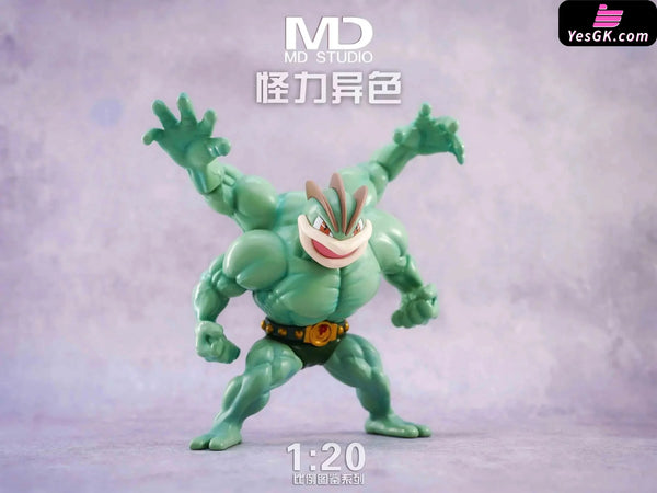 Pokémon Machamp Evolution Set 1/20 GK Statue - MD Studio [Pre-Order] - Pokemon