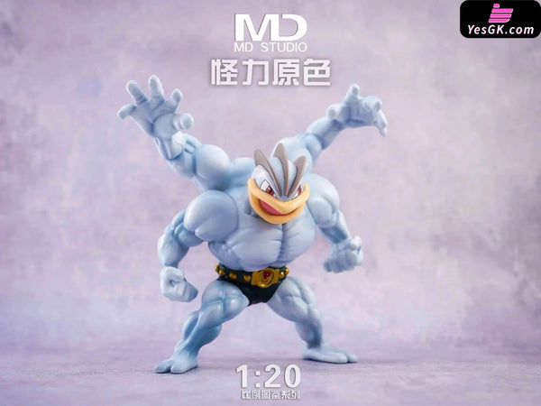 Pokémon Machamp Evolution Set 1/20 GK Statue - MD Studio [Pre-Order] - Pokemon