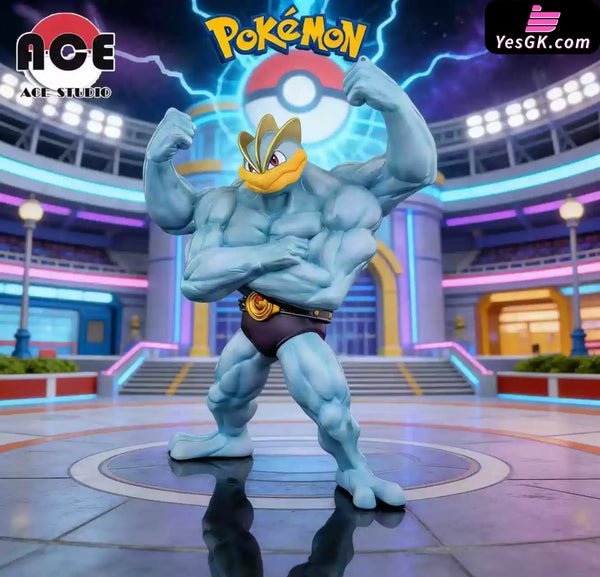Pokemon Machamp Statue - ACE Studio [Pre-Order] - Pokemon