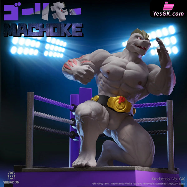 Pokémon Machoke Statue - Shibadon Studio [Pre-Order]