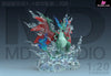 Pokémon Maga Charizard X Resin Statue - Md Studio [Pre-Order] Deposit / A Glitter-Color Medium-End