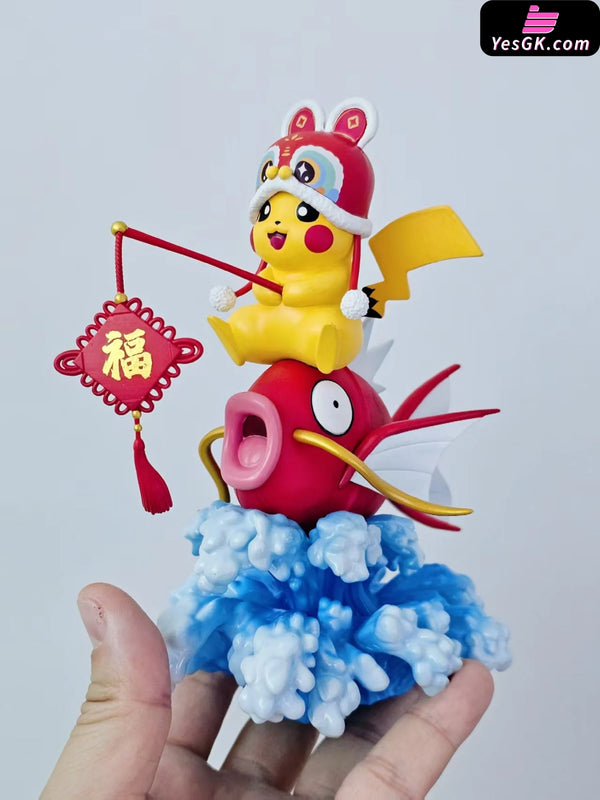 Pokémon Magikarp Lucky Pikachu GK Statue - Shima Aji Studio [In-Stock] Pokémon