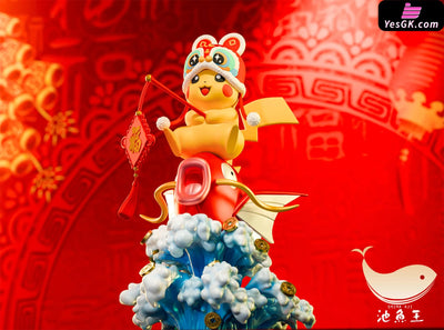 Pokémon Magikarp Lucky Pikachu GK Statue - Shima Aji Studio [Pre-Order] Deposit Pokémon
