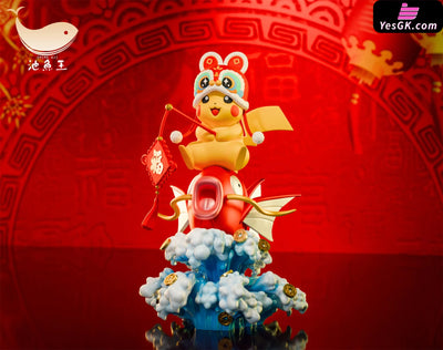 Pokémon Magikarp Lucky Pikachu GK Statue - Shima Aji Studio [Pre-Order] Full Payment Pokémon