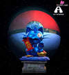 Pokemon Maneki-Neko Meowth Resin Statue - Ai Studio [Pre-Order] Deposit / Blue Color Pokémon