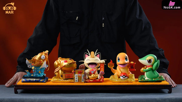 Pokémon Maneki Snake New Year GK Ornaments GK Statue - MAR Studio [Pre-Order] Pokémon