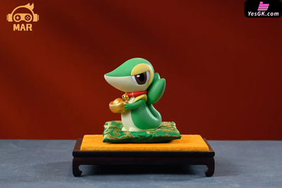 Pokémon Maneki Snake New Year GK Ornaments GK Statue - MAR Studio [Pre-Order] Deposit / Snivy Pokémon