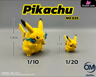 Pokémon Manga Special Edition #025 Pikachu - OM Studio [Pre-Order] Full Payment / Blue Lightning / 1/10 Pokémon