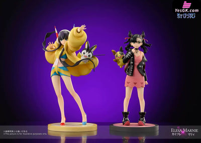 Pokémon Marnie & Elesa GK Statue - MG Studio [Pre-Order] - Pokemon