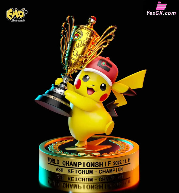 Pokemon Masters Eight Series 004 Ash Ketchum Statue - EMO Studio