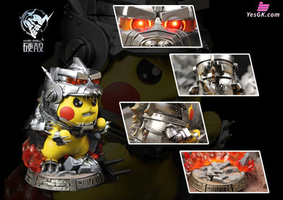 Pokemon - Mecha Godzilla Cosplay Pikachu Resin Statue Hard Shell Studio [In Stock]