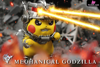Pokemon - Mecha Godzilla Cosplay Pikachu Resin Statue Hard Shell Studio [In Stock]