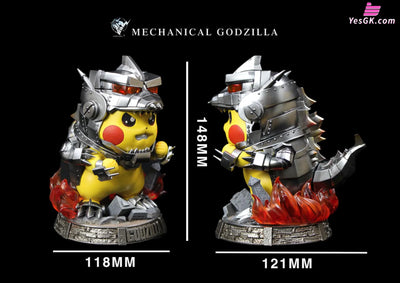 Pokemon - Mecha Godzilla Cosplay Pikachu Resin Statue Hard Shell Studio [In Stock]