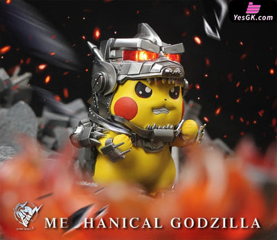 Pokemon - Mecha Godzilla Cosplay Pikachu Resin Statue Hard Shell Studio [In Stock]