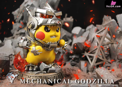 Pokemon - Mecha Godzilla Cosplay Pikachu Resin Statue Hard Shell Studio [In Stock]