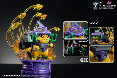 Pokemon MechaGoddZilla Pikachu Resin Statue - Hard Shell Studio [In-Stock] Full Payment / EVA-01 Pokémon