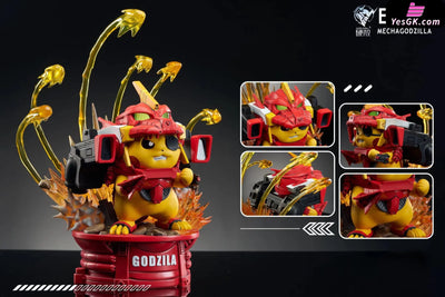 Pokemon MechaGoddZilla Pikachu Resin Statue - Hard Shell Studio [In-Stock] Full Payment / EVA-02 Pokémon