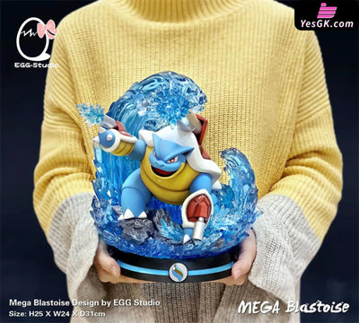 Pokémon Mega Blastoise Resin Statue - Egg Studio [In Stock]
