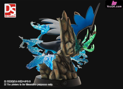 Pokemon - Mega Charizard X Resin Statue Ds Studio [In Stock]