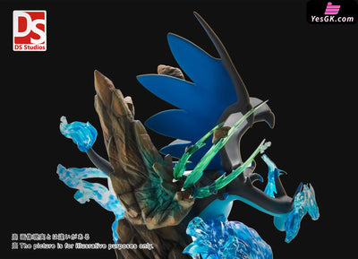 Pokemon - Mega Charizard X Resin Statue Ds Studio [In Stock]