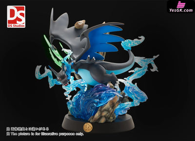 Pokemon - Mega Charizard X Resin Statue Ds Studio [In Stock]