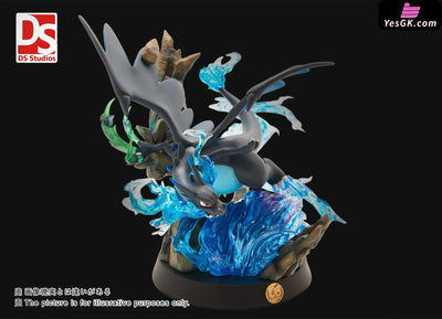 Pokemon - Mega Charizard X Resin Statue Ds Studio [In Stock]