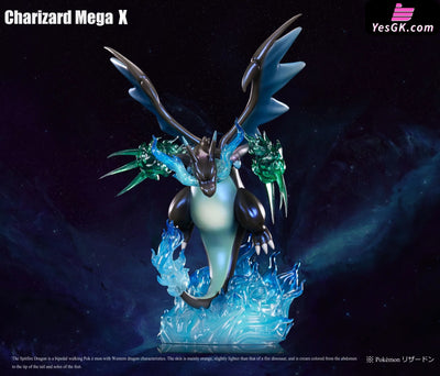 Pokémon Mega Charizard X Statue - Abc Studio [Pre-Order]