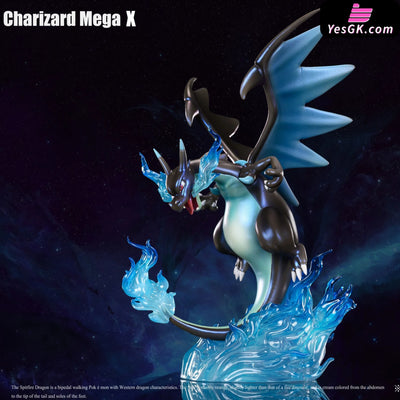 Pokémon Mega Charizard X Statue - Abc Studio [Pre-Order]