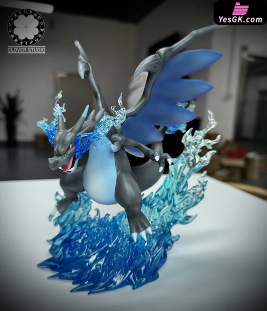 Pokémon Mega Charizard X Statue - Clover Studio [Pre-Order] Deposit / 1/20 Scale