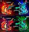 Pokemon Mega Charizard X & Mega Charizard Y 1/20 GK Statue - Dai Dai Studio [In-Stock] - Pokemon