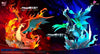Pokemon Mega Charizard X & Mega Charizard Y 1/20 GK Statue - Dai Dai Studio [In-Stock] - Full Payment / Original Color