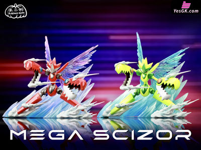 Pokemon Mega Evolution Scizor 1/20 GK Statue - Nan Gua Zhou Studio [In-Stock] - Pokemon