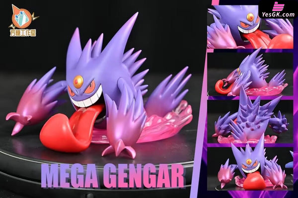 Pokemon Mega Gengar 1/20 GK Statue - Sugar Cube Studio [In-Stock] - Full Payment / Half Transparent Color - Pokemon