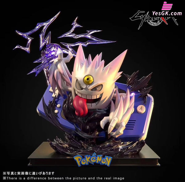 Pokemon Mega Gengar GK Statue - Cybera Studio [In-Stock] - Full Payment / Shiny Color / Original Version - Pokemon