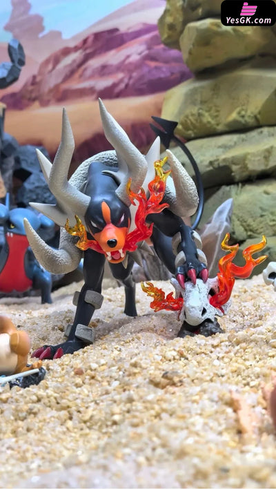 Pokémon Mega Houndoom GK Statue ZR Studio [In Stock] Pokémon