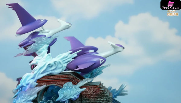 Pokémon Mega Latios & Latias Sibling Group GK Statue - Collection Hall Studio [Pre-Order] - Deposit / Original Color
