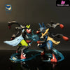 Pokemon Mega Lucario - Aura Sphere Resin Statue Zhi Geng Niao Studio [Pre - Order] Pokémon