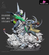 Pokémon Mega Lucario Vs Garchomp Resin Statue - 3L Studio [Pre-Order]